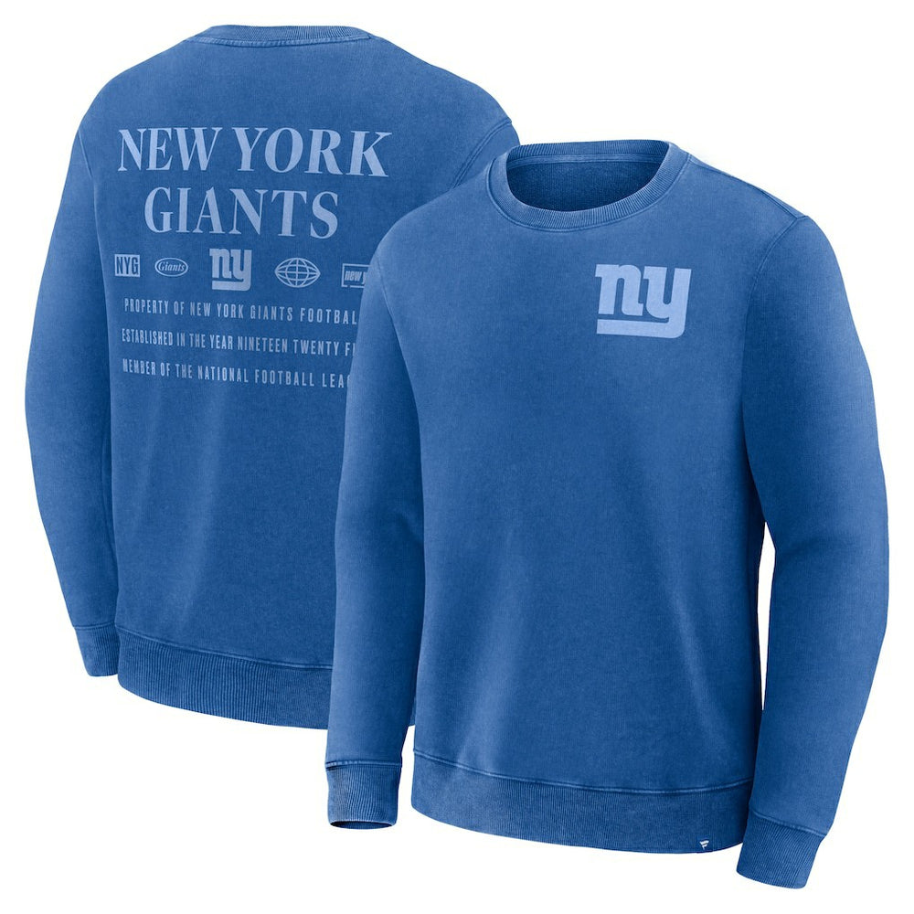 New York Giants Deep Route Pullover Sweatshirt - Royal online