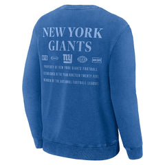 New York Giants Deep Route Pullover Sweatshirt - Royal online