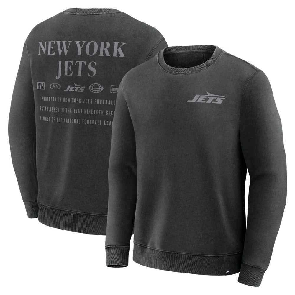 New York Jets Deep Route Pullover Sweatshirt - Black cheap