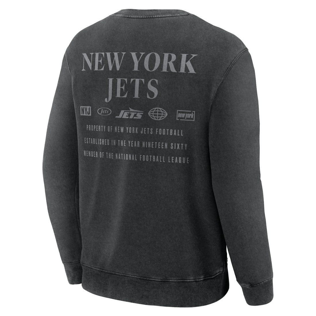 New York Jets Deep Route Pullover Sweatshirt - Black cheap