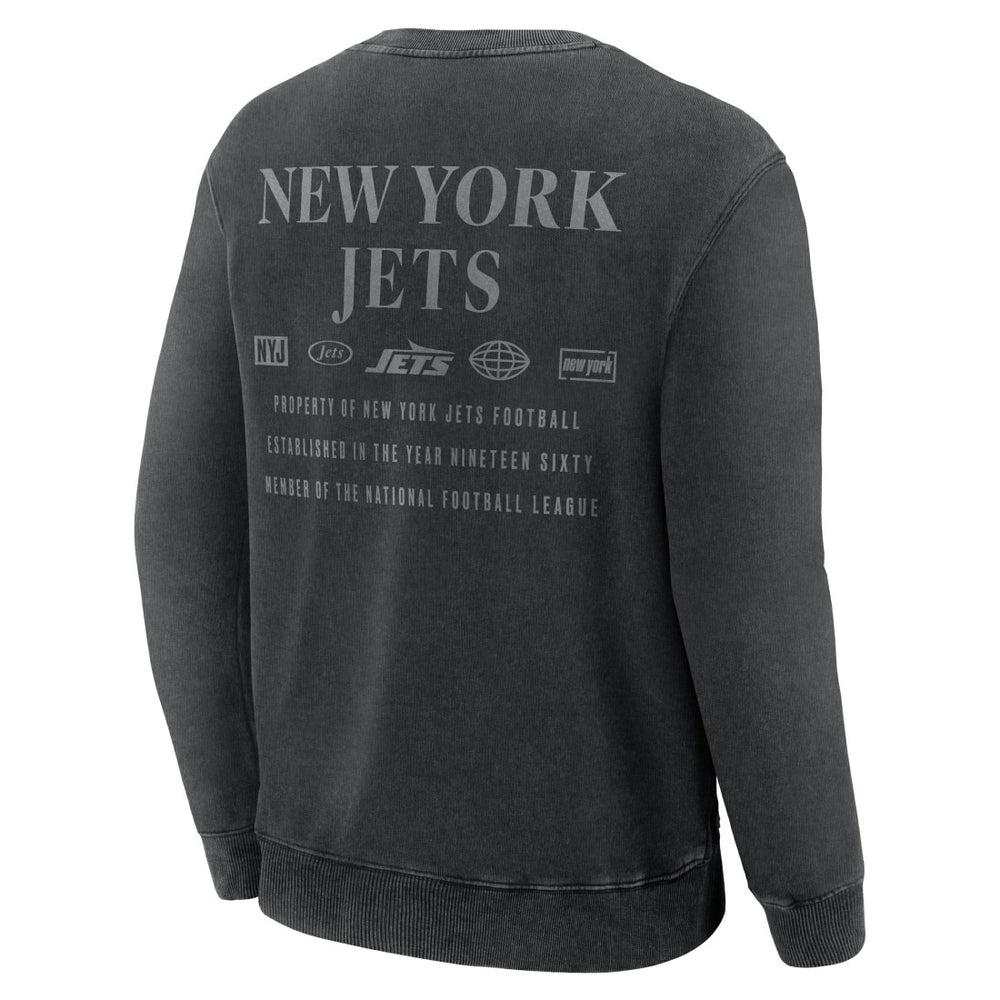 New York Jets Deep Route Pullover Sweatshirt - Black cheap