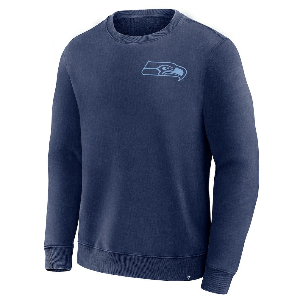 Seattle Seahawks Deep Route Pullover Sweatshirt - Navy outlet