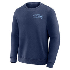 Seattle Seahawks Deep Route Pullover Sweatshirt - Navy outlet