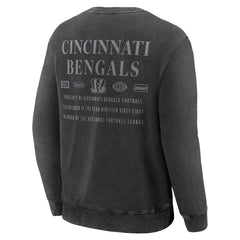 Cincinnati Bengals Deep Route Pullover Sweatshirt - Black on sale