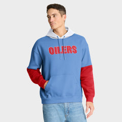 Tennessee Titans Helmet Retro Pullover Hoodie - Light Blue on sale