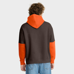 Cleveland Browns Helmet Retro Pullover Hoodie - Brown outlet