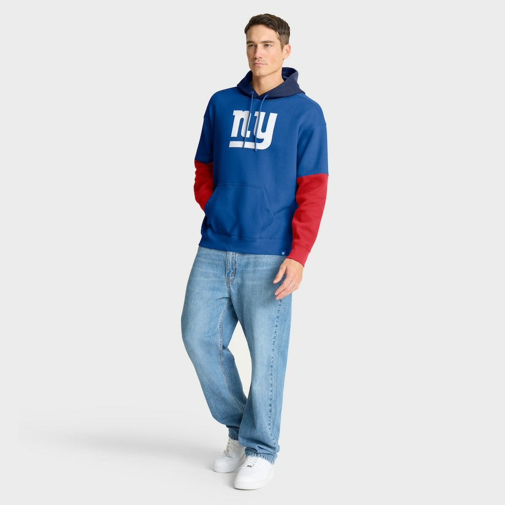 New York Giants Helmet Retro Pullover Hoodie - Royal sale