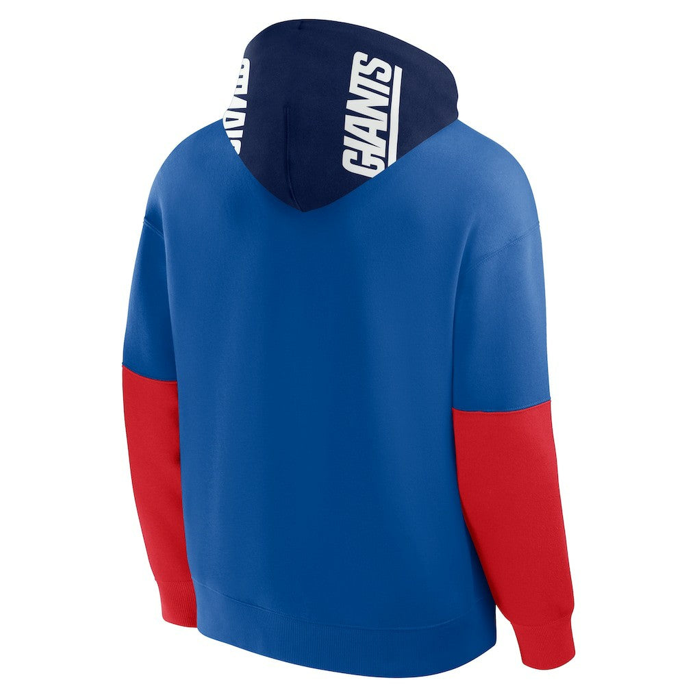 New York Giants Helmet Retro Pullover Hoodie - Royal sale