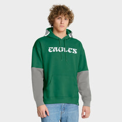 Philadelphia Eagles Helmet Retro Pullover Hoodie - Kelly Green online