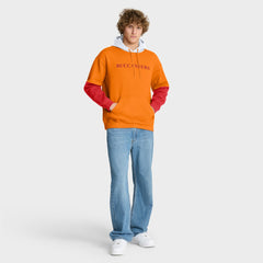 Tampa Bay Buccaneers Helmet Retro Pullover Hoodie - Tan on sale