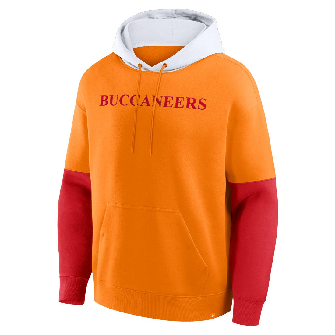 Tampa Bay Buccaneers Helmet Retro Pullover Hoodie - Tan on sale