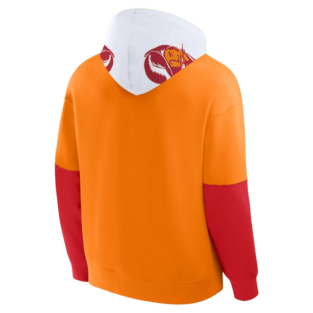 Tampa Bay Buccaneers Helmet Retro Pullover Hoodie - Tan on sale