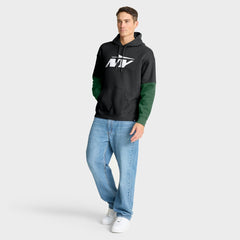 New York Jets Helmet Alt Pullover Hoodie - Black cheap