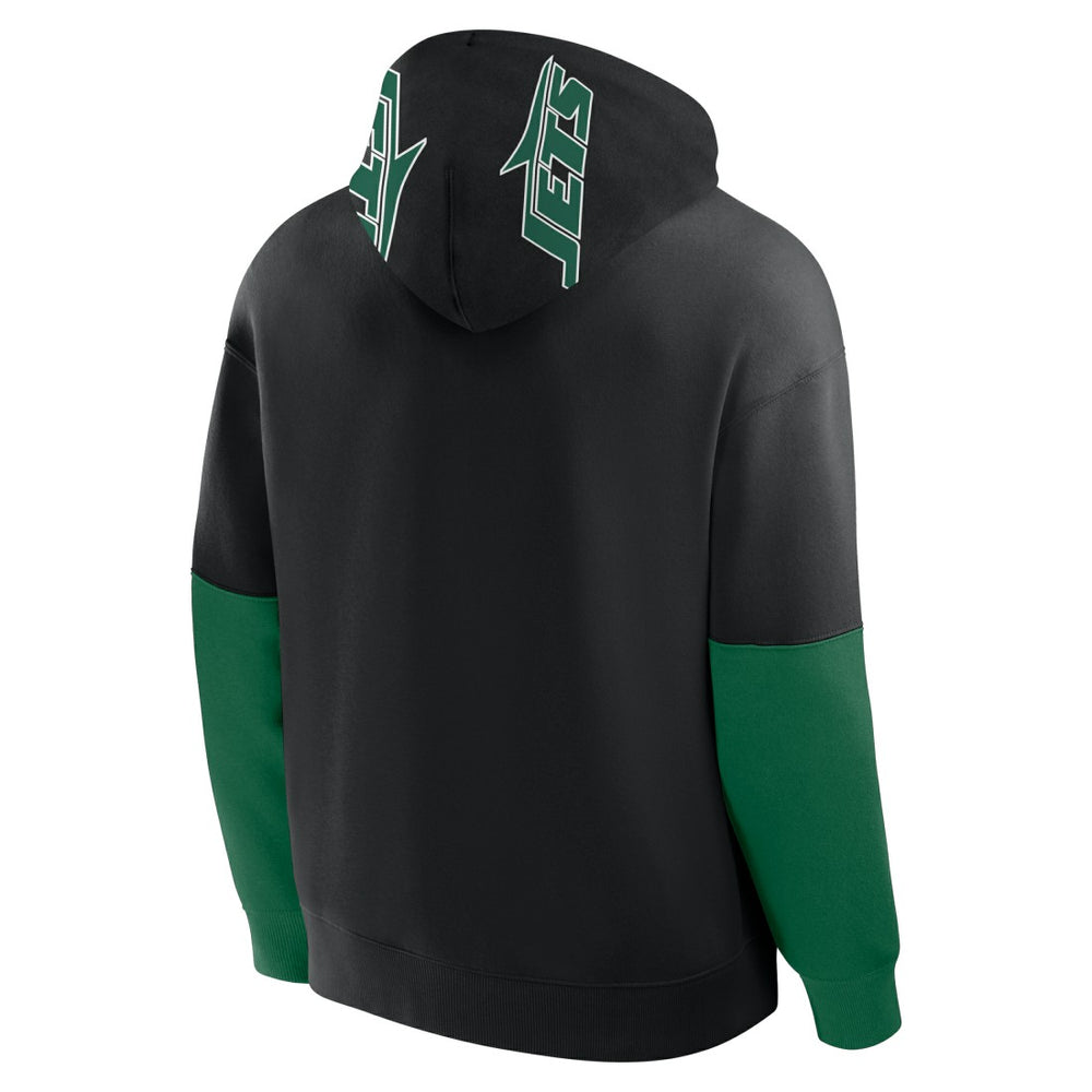 New York Jets Helmet Alt Pullover Hoodie - Black cheap