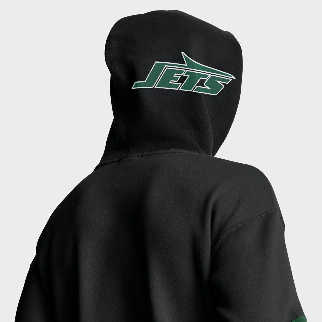 New York Jets Helmet Alt Pullover Hoodie - Black cheap