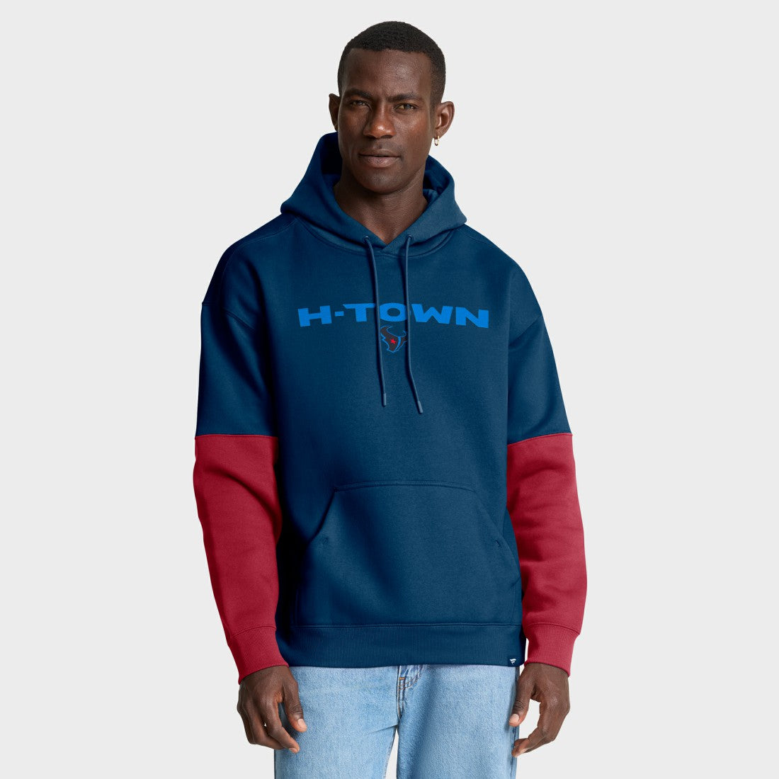 Houston Texans Helmet Alt Pullover Hoodie - Navy sale