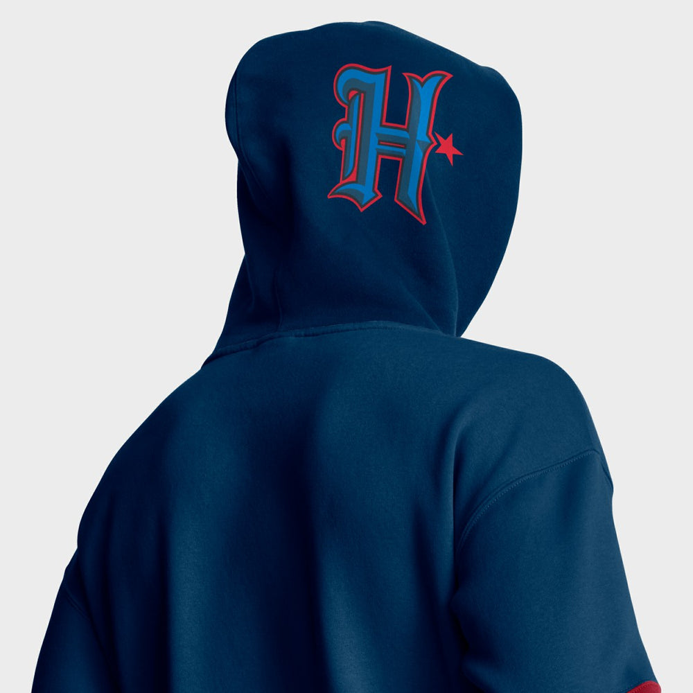 Houston Texans Helmet Alt Pullover Hoodie - Navy sale