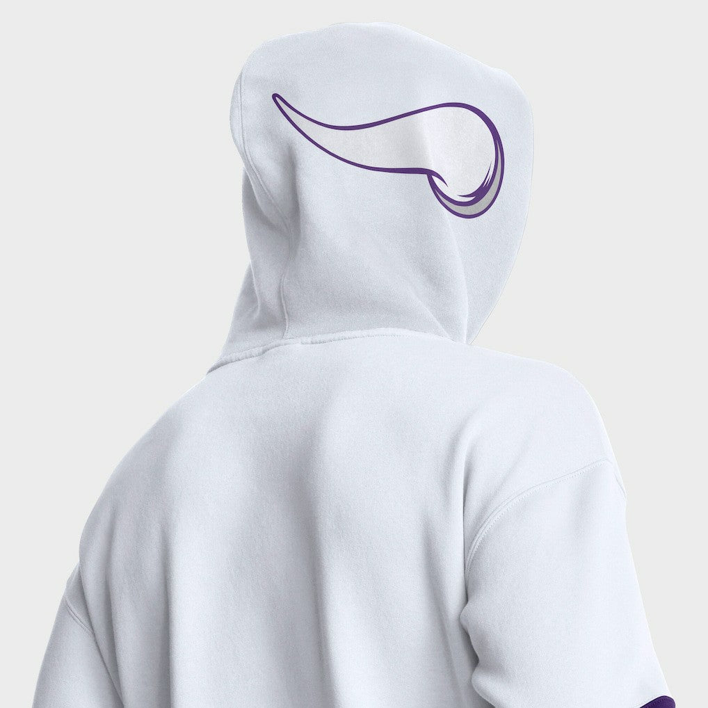 Minnesota Vikings Helmet Alt Pullover Hoodie - White online