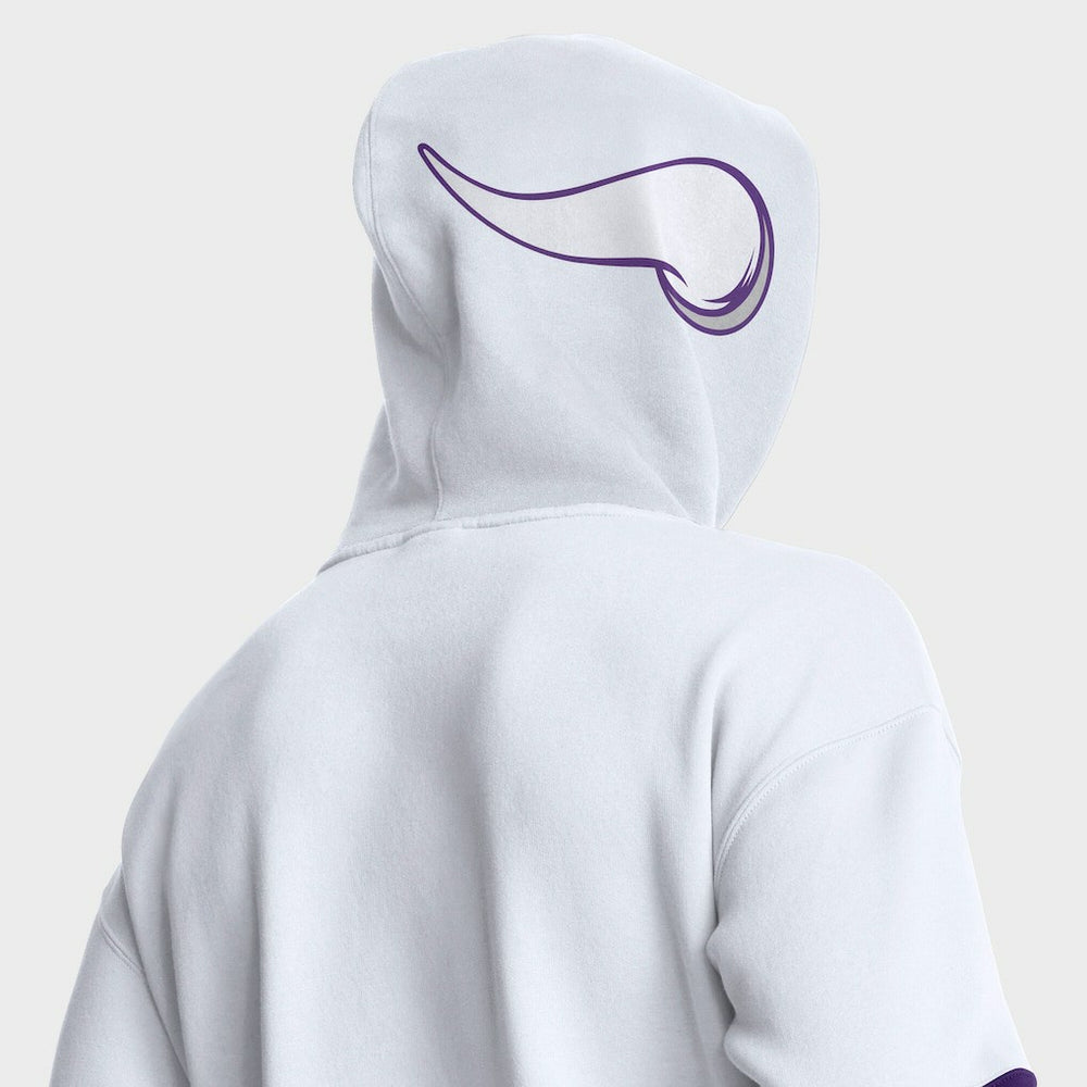 Minnesota Vikings Helmet Alt Pullover Hoodie - White online