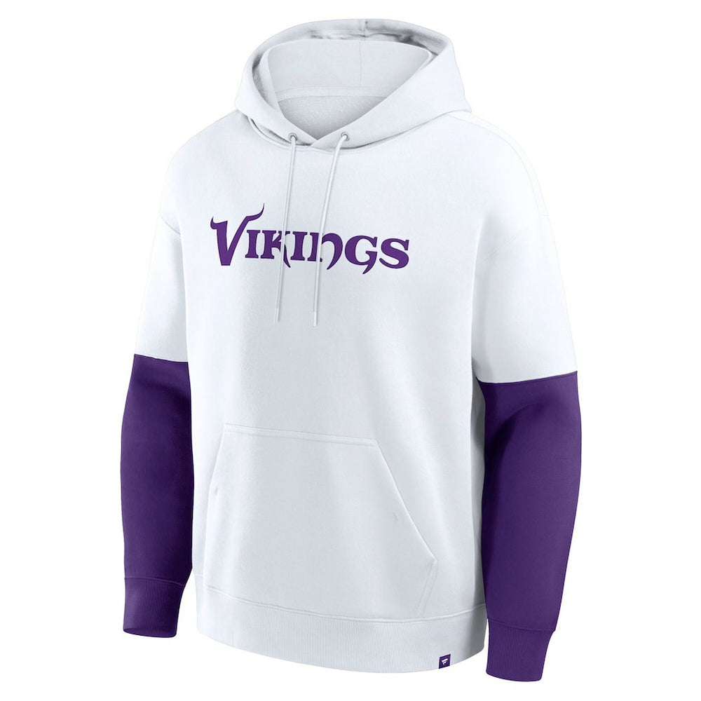 Minnesota Vikings Helmet Alt Pullover Hoodie - White online