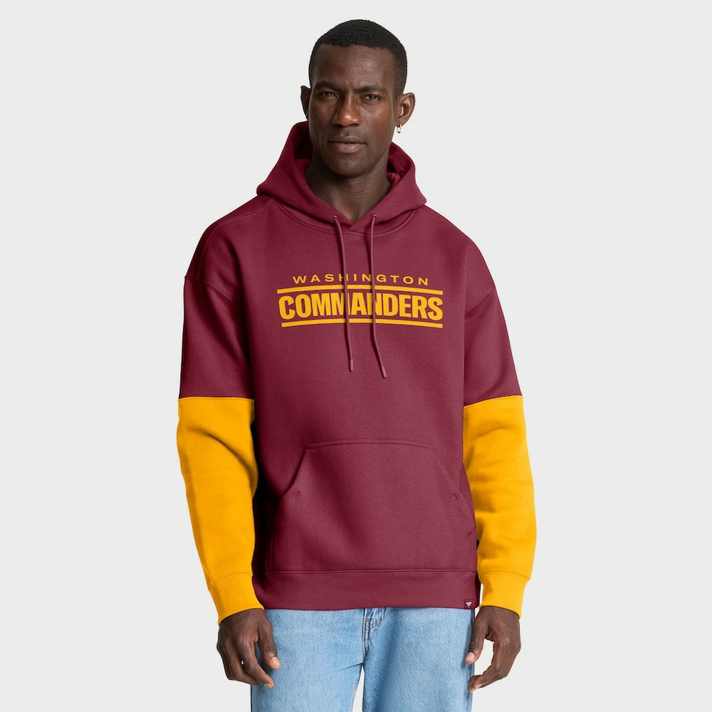 Washington Commanders Helmet Pullover Hoodie - Burgundy on sale