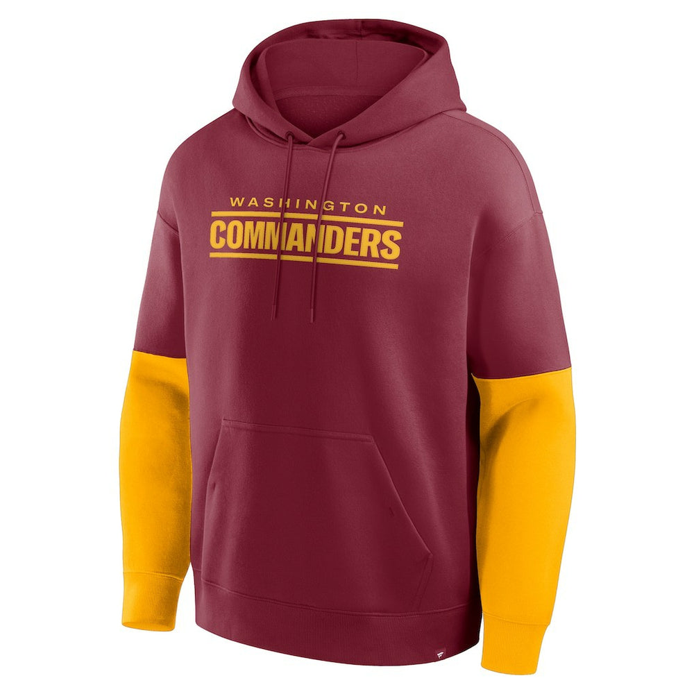 Washington Commanders Helmet Pullover Hoodie - Burgundy on sale