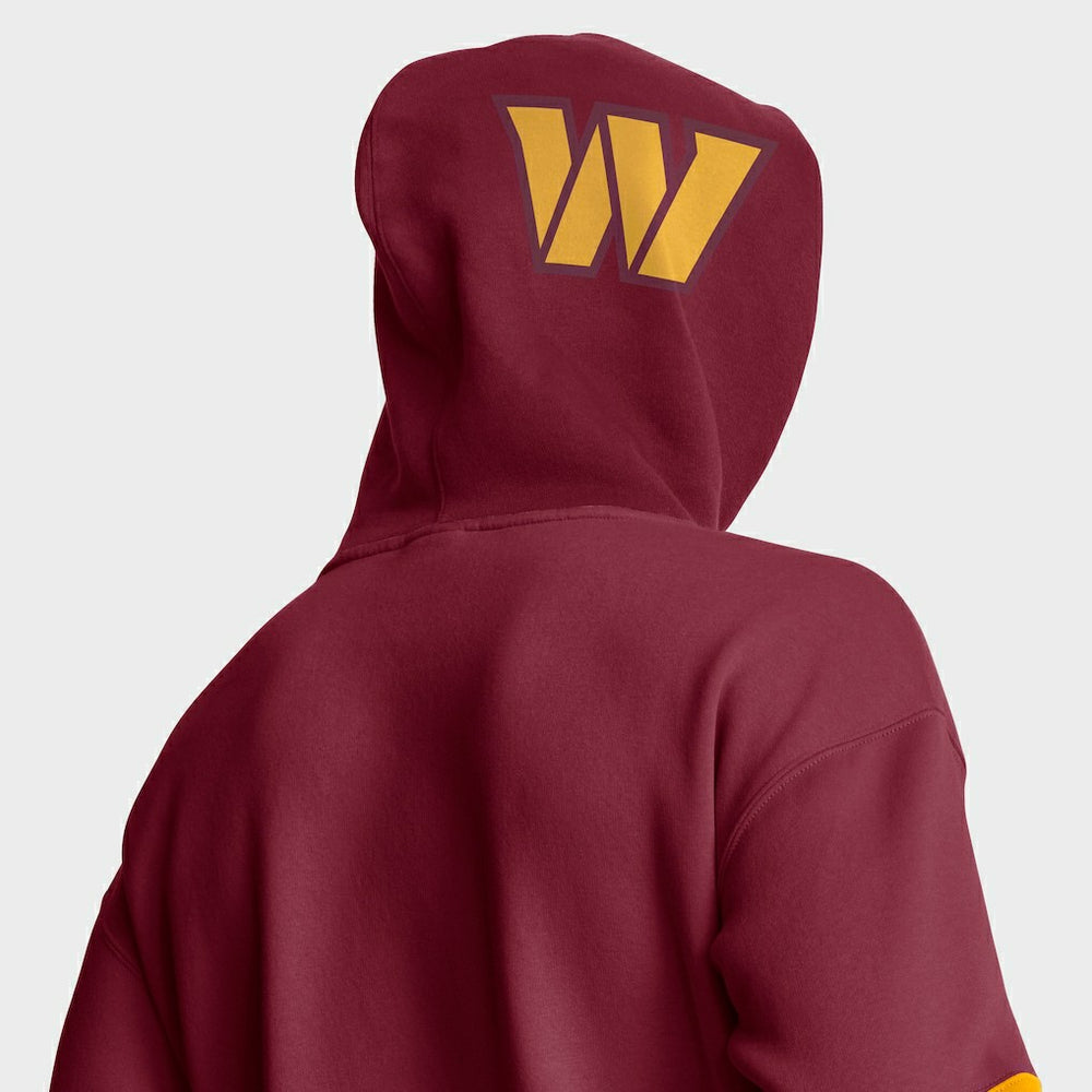 Washington Commanders Helmet Pullover Hoodie - Burgundy on sale