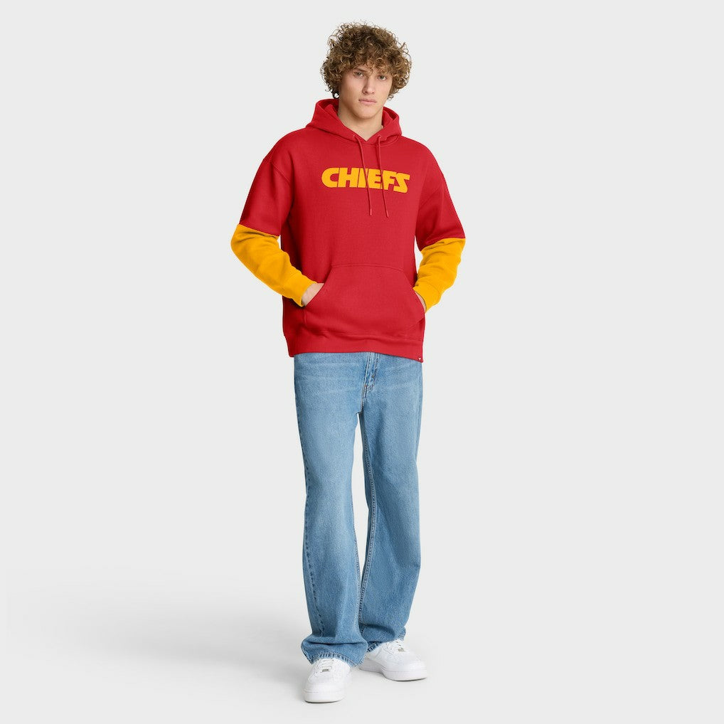 Kansas City Chiefs Helmet Pullover Hoodie - Red online