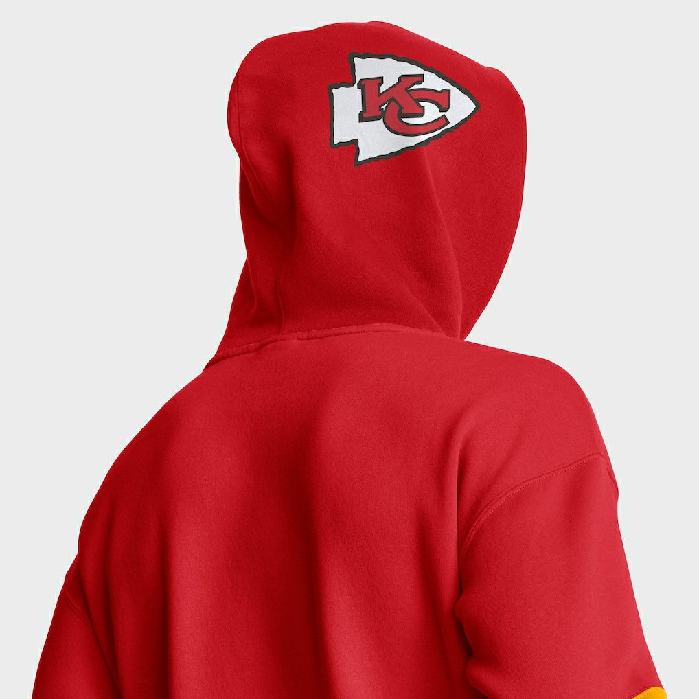 Kansas City Chiefs Helmet Pullover Hoodie - Red online