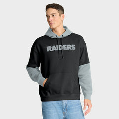 Las Vegas Raiders Helmet Pullover Hoodie - Black discount