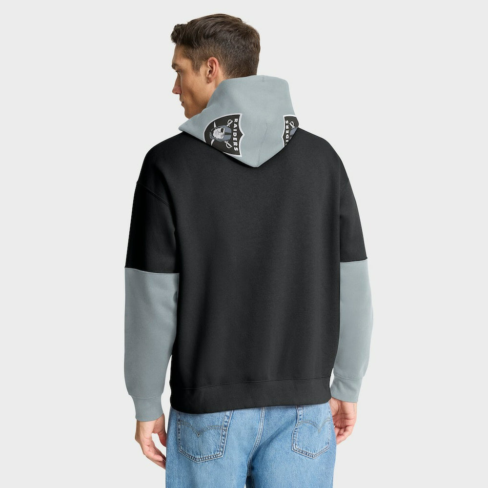 Las Vegas Raiders Helmet Pullover Hoodie - Black discount