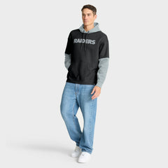 Las Vegas Raiders Helmet Pullover Hoodie - Black discount