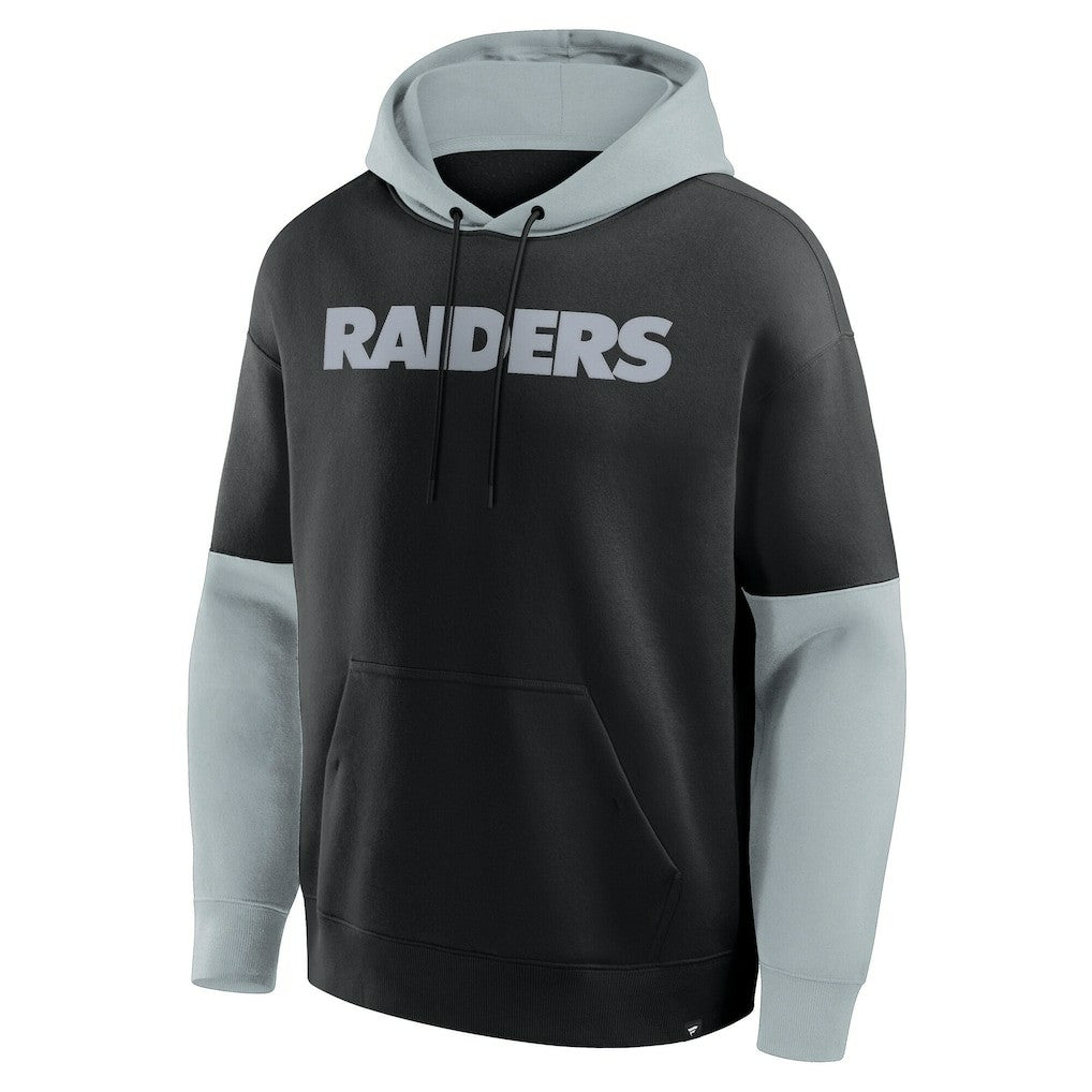 Las Vegas Raiders Helmet Pullover Hoodie - Black discount