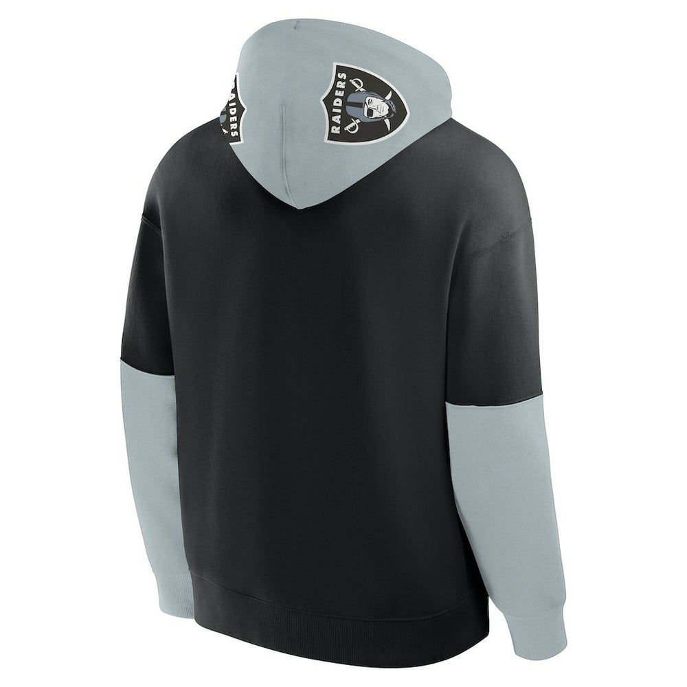 Las Vegas Raiders Helmet Pullover Hoodie - Black discount