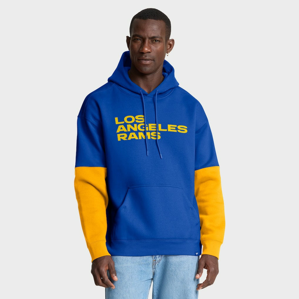 Los Angeles Rams Helmet Pullover Hoodie - Royal on sale