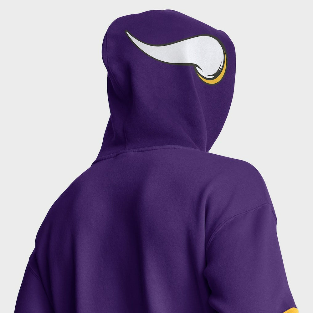 Minnesota Vikings Helmet Pullover Hoodie - Purple online