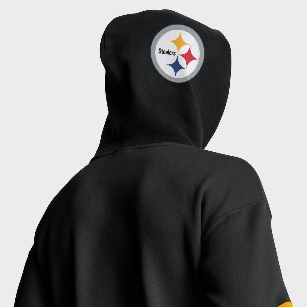 Pittsburgh Steelers Helmet Pullover Hoodie - Black online