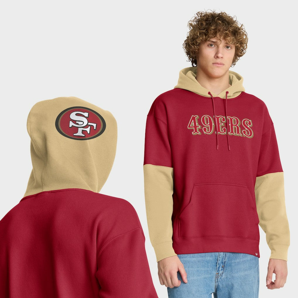 San Francisco 49ers Helmet Pullover Hoodie - Scarlet cheap