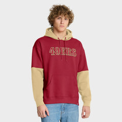 San Francisco 49ers Helmet Pullover Hoodie - Scarlet cheap