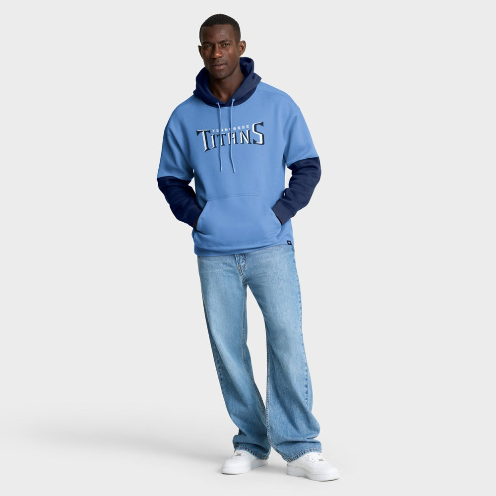 Tennessee Titans Helmet Pullover Hoodie - Light Blue outlet