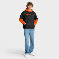 Cincinnati Bengals Helmet Pullover Hoodie - Black cheap