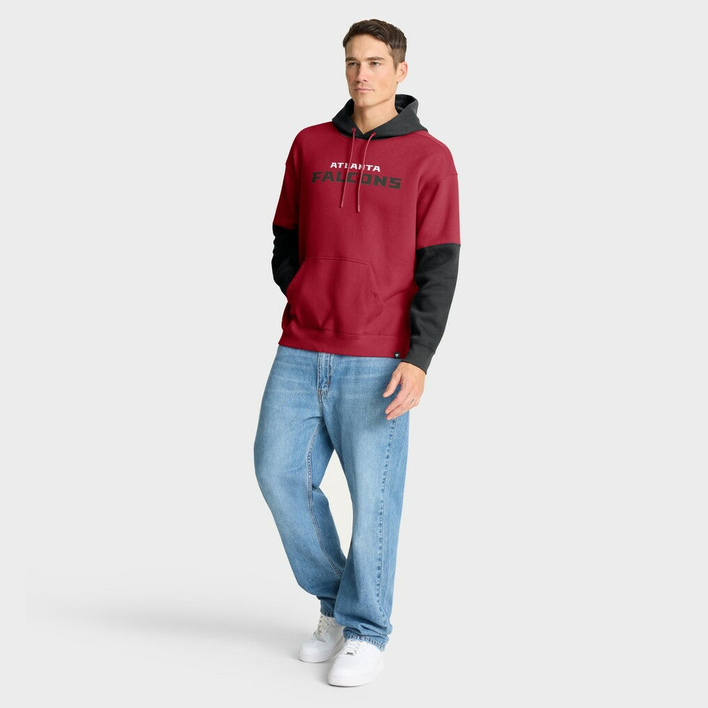 Atlanta Falcons Helmet Pullover Hoodie - Red discount