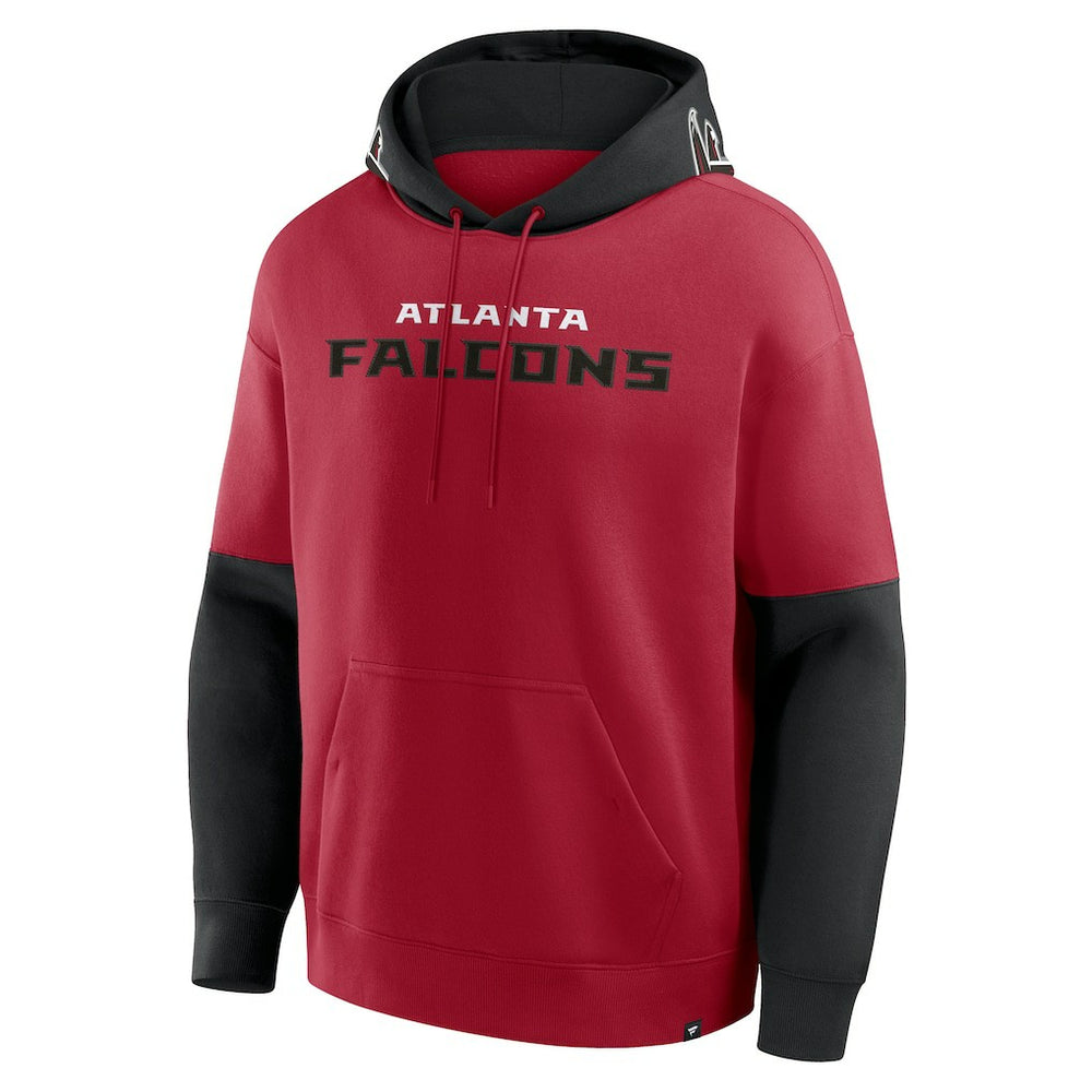 Atlanta Falcons Helmet Pullover Hoodie - Red discount