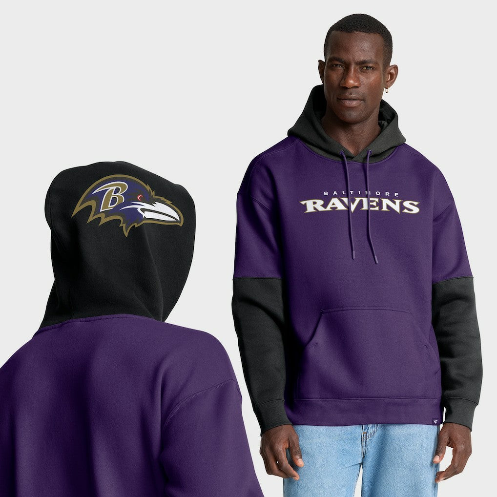 Baltimore Ravens Helmet Pullover Hoodie - Purple for sale