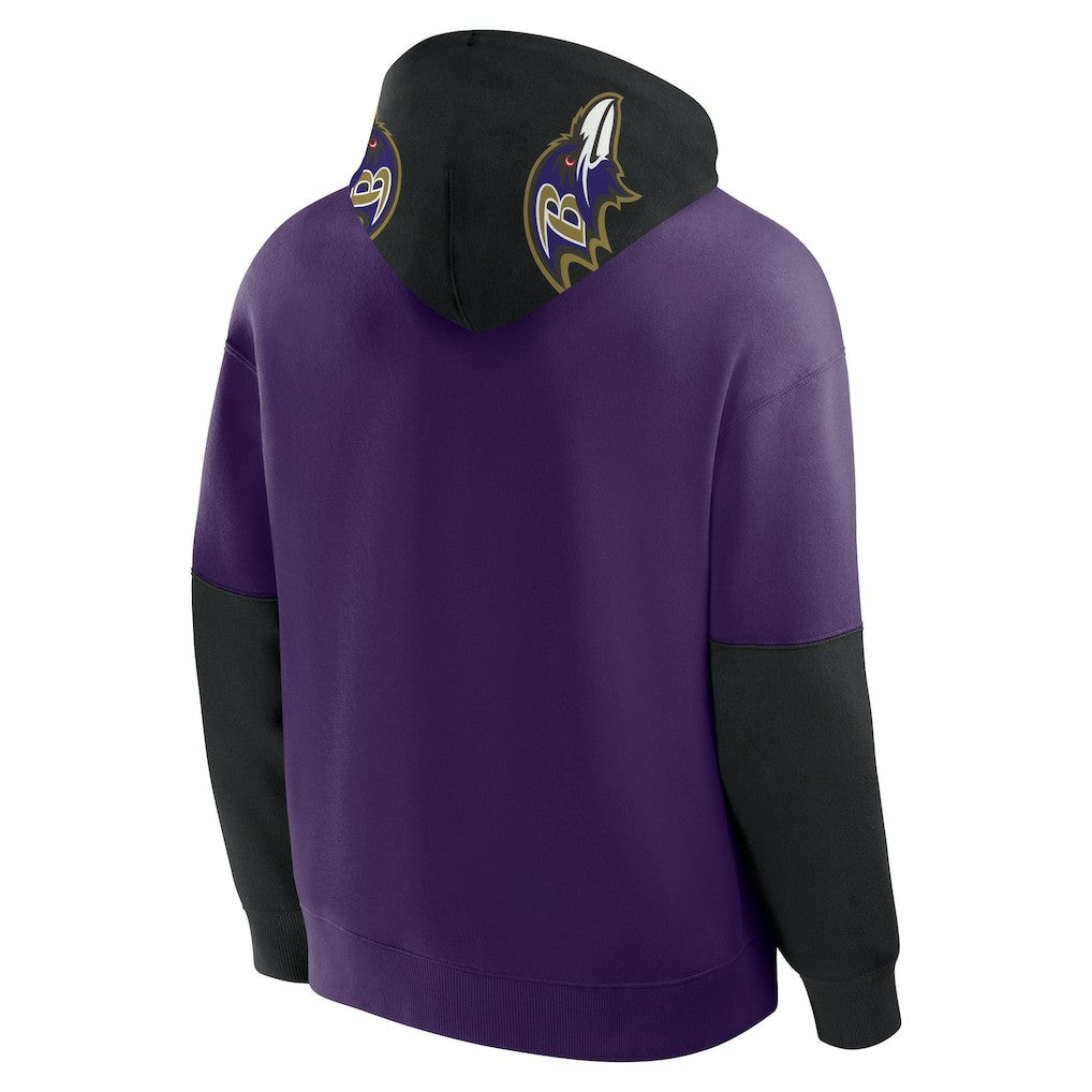 Baltimore Ravens Helmet Pullover Hoodie - Purple for sale