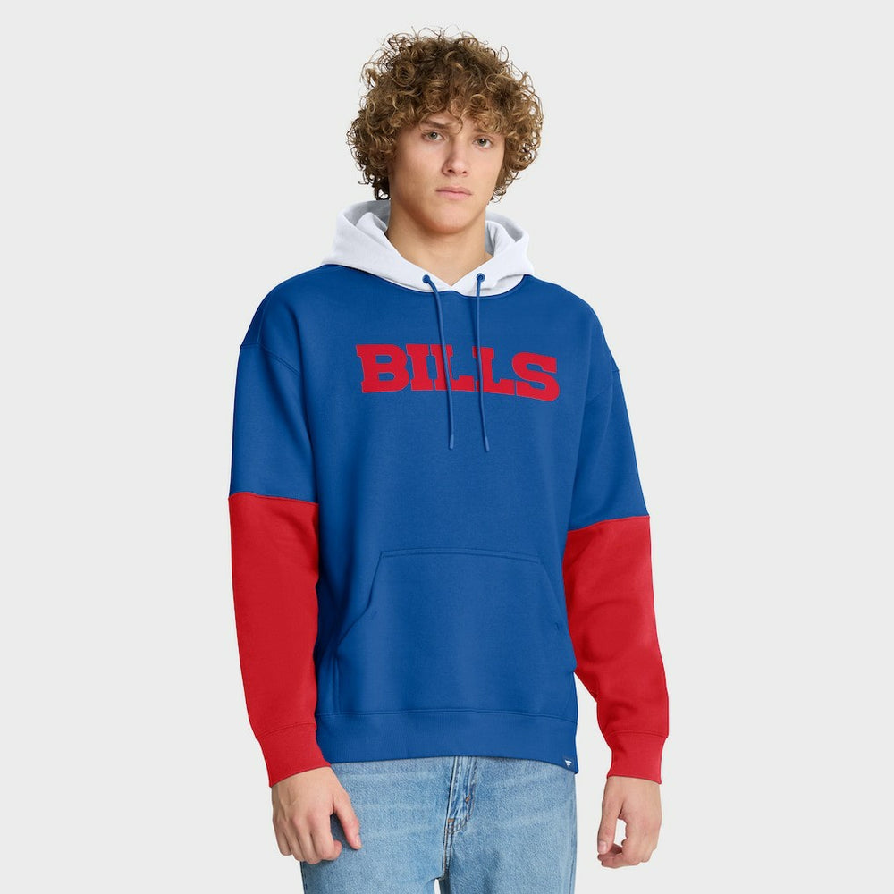 Buffalo Bills Helmet Pullover Hoodie - Royal on sale