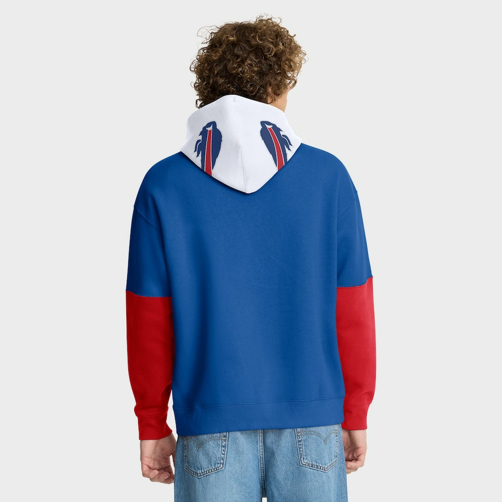 Buffalo Bills Helmet Pullover Hoodie - Royal on sale