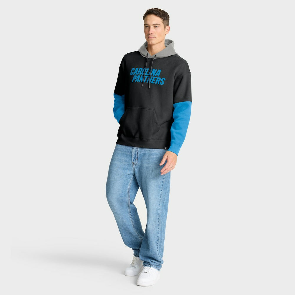 Carolina Panthers Helmet Pullover Hoodie - Black cheap