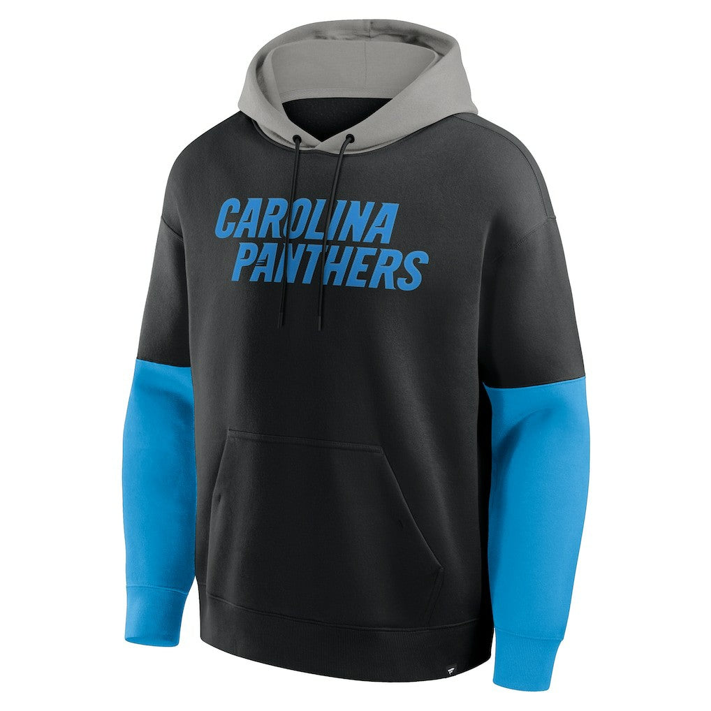 Carolina Panthers Helmet Pullover Hoodie - Black cheap