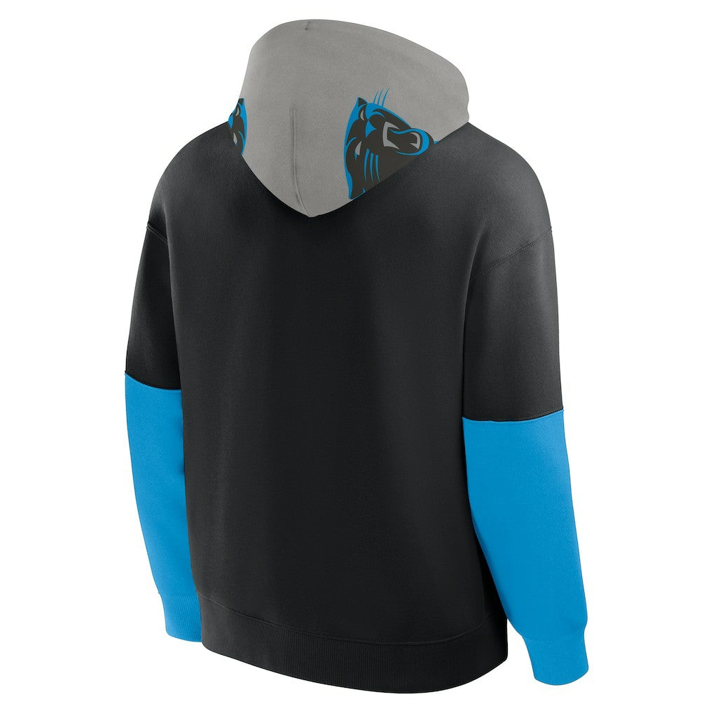 Carolina Panthers Helmet Pullover Hoodie - Black cheap